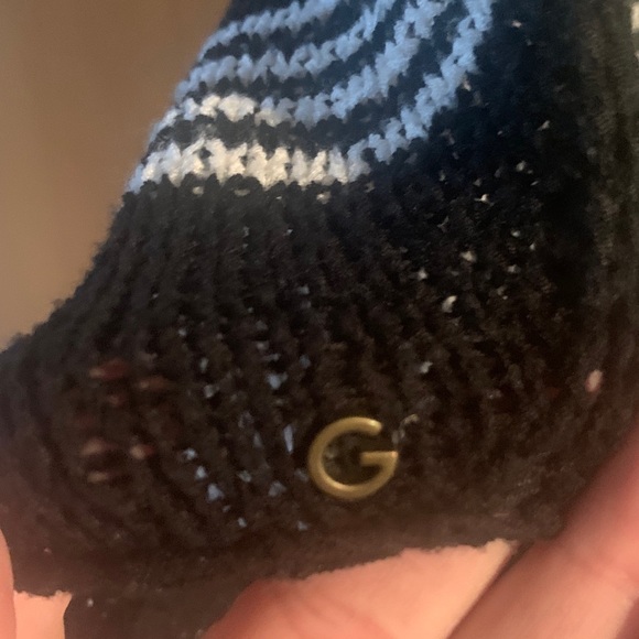 Guess Sz M long sleeve tunic: black & white - Picture 6 of 6